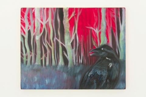 Omen in the Thicket, artwork